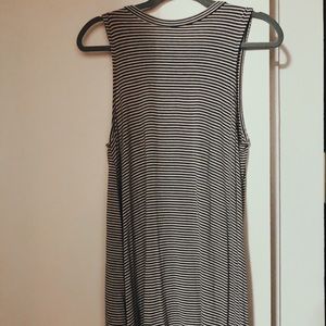 Stripped dress (black & white)